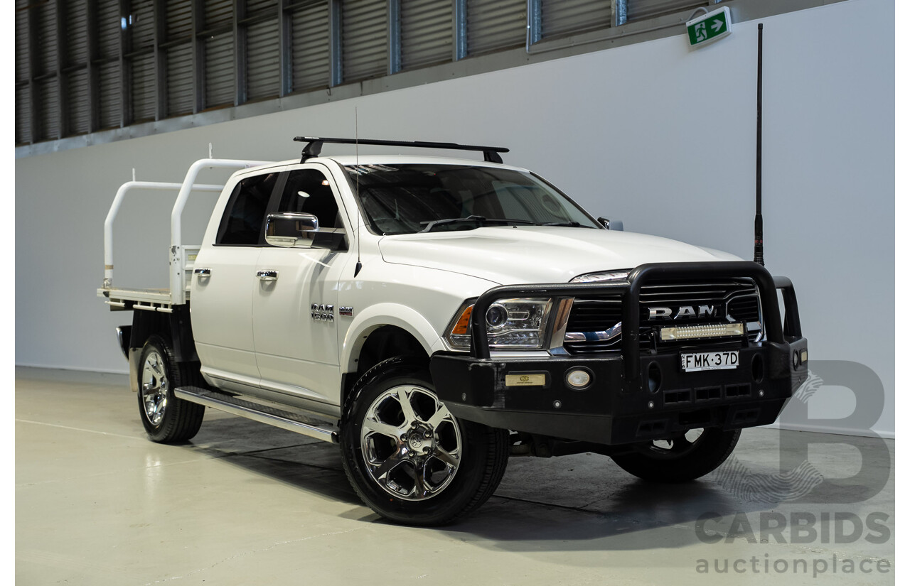 11/2019 Ram 1500 Laramie (4x4) FD3.2 MY19 Crew Cab Utility White 5.7L V8