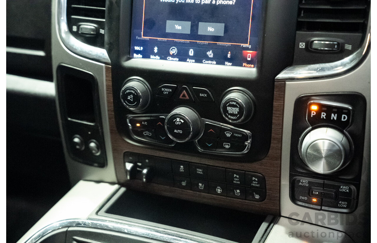 11/2019 Ram 1500 Laramie (4x4) FD3.2 MY19 Crew Cab Utility White 5.7L V8