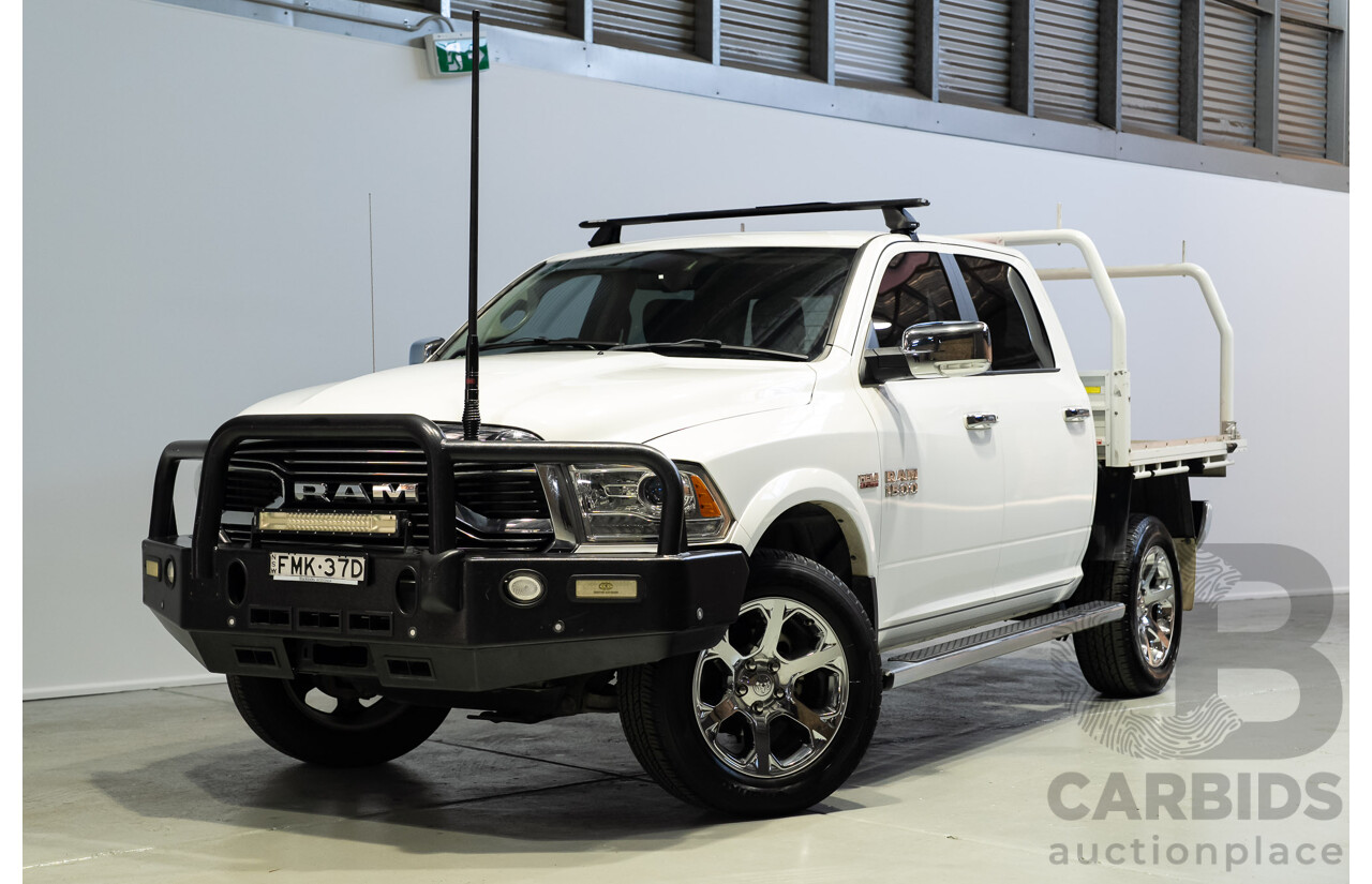11/2019 Ram 1500 Laramie (4x4) FD3.2 MY19 Crew Cab Utility White 5.7L V8