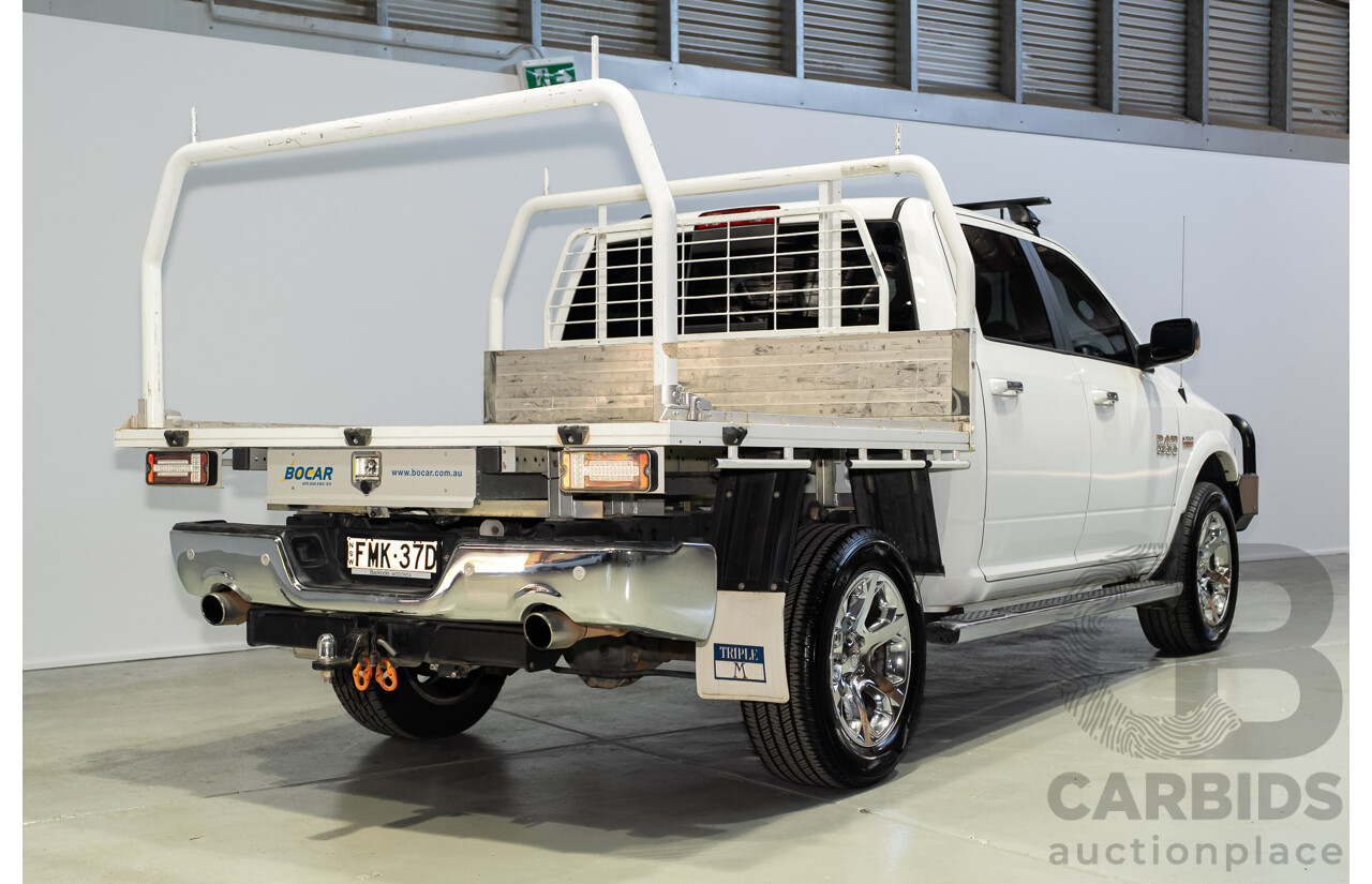 11/2019 Ram 1500 Laramie (4x4) FD3.2 MY19 Crew Cab Utility White 5.7L V8