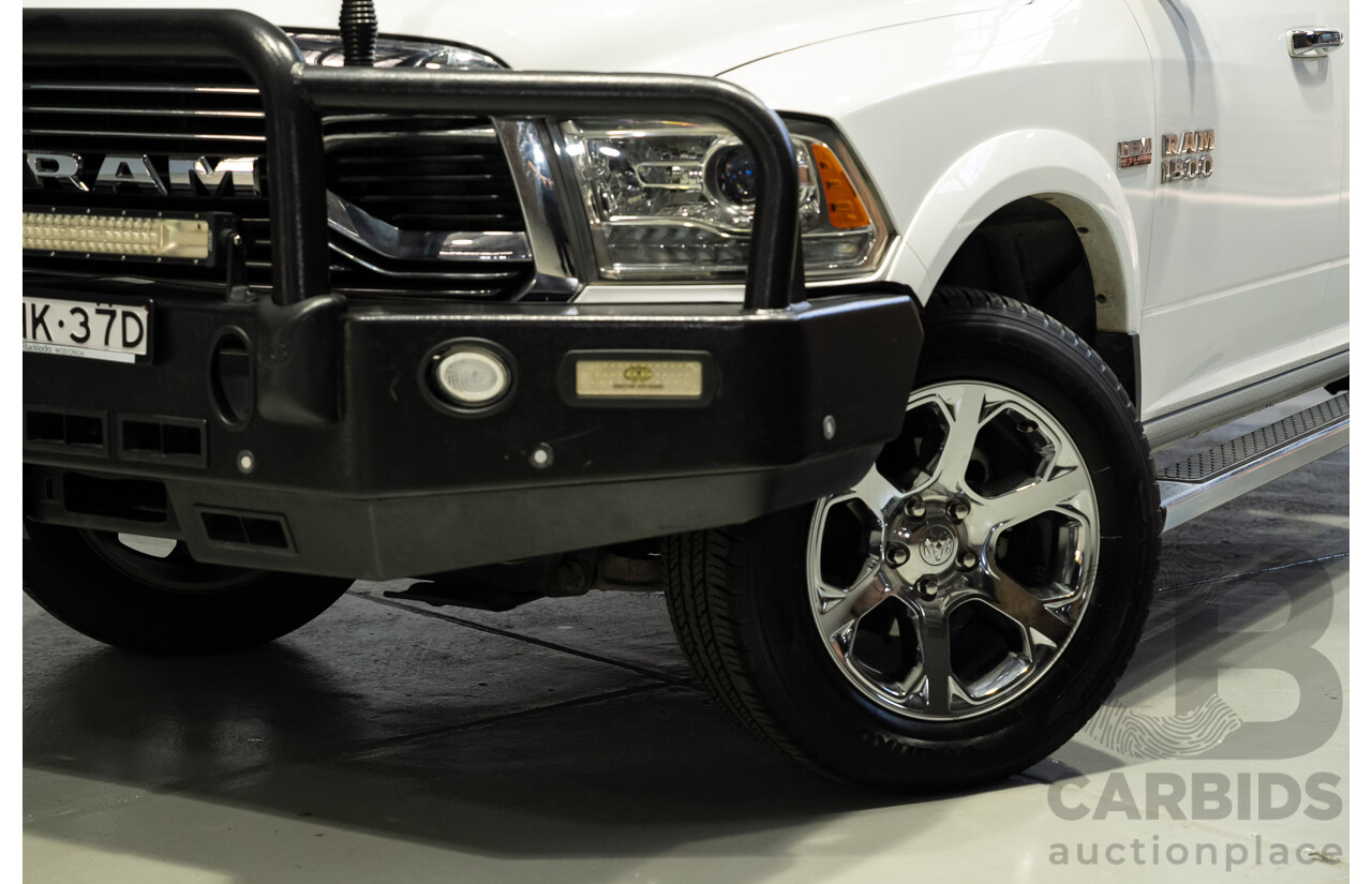 11/2019 Ram 1500 Laramie (4x4) FD3.2 MY19 Crew Cab Utility White 5.7L V8
