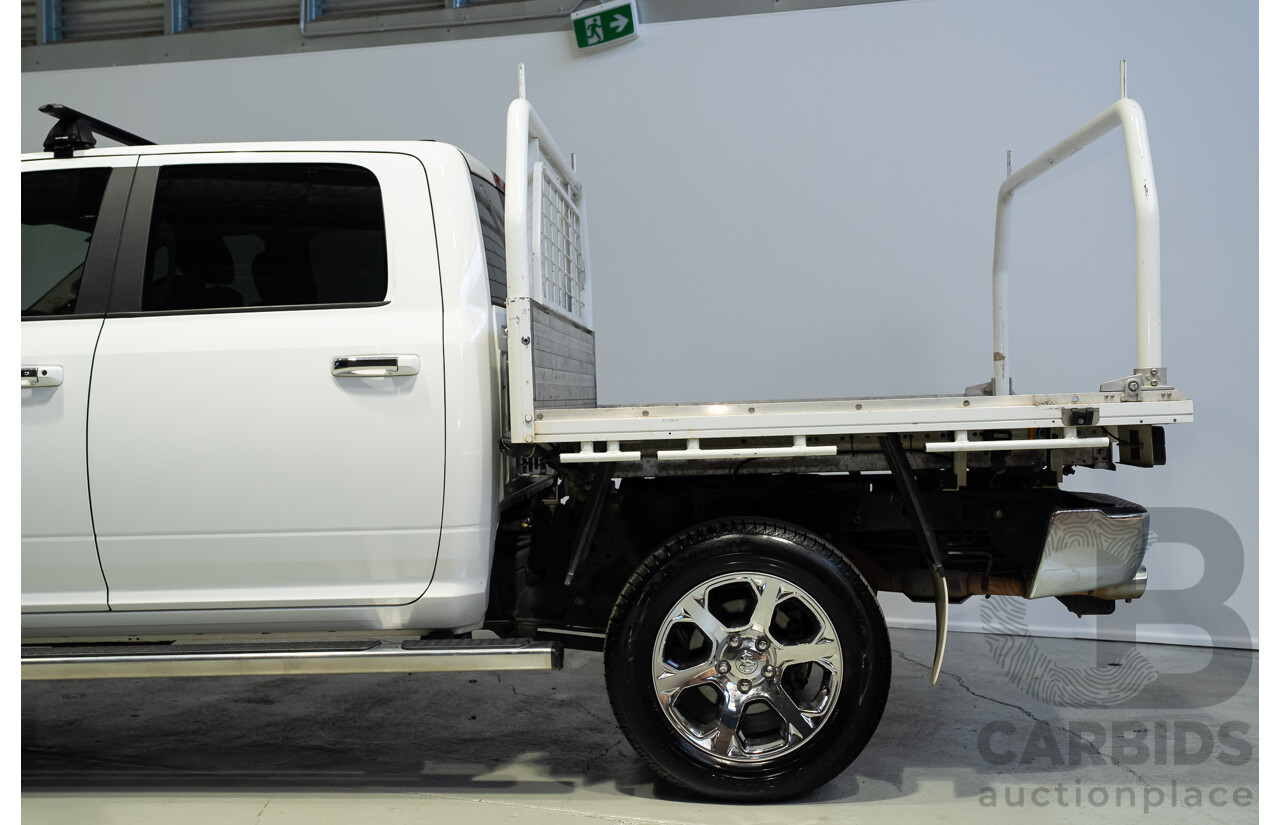 11/2019 Ram 1500 Laramie (4x4) FD3.2 MY19 Crew Cab Utility White 5.7L V8