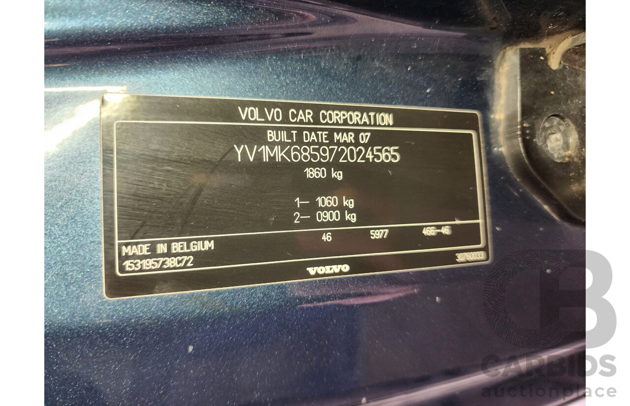 05/2007 Volvo C30 T5  3d Hatchback Blue 2.5L