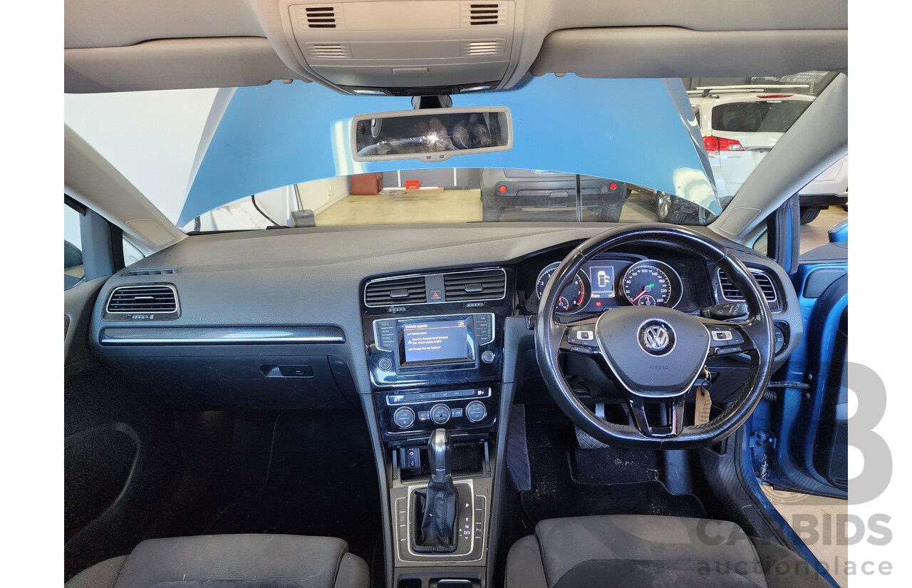 06/2013 Volkswagen Golf 103 TSI Highline AU 5d Hatchback Blue 1.4L