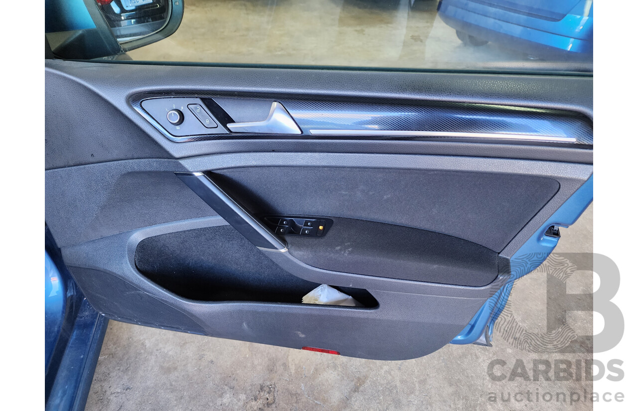 06/2013 Volkswagen Golf 103 TSI Highline AU 5d Hatchback Blue 1.4L