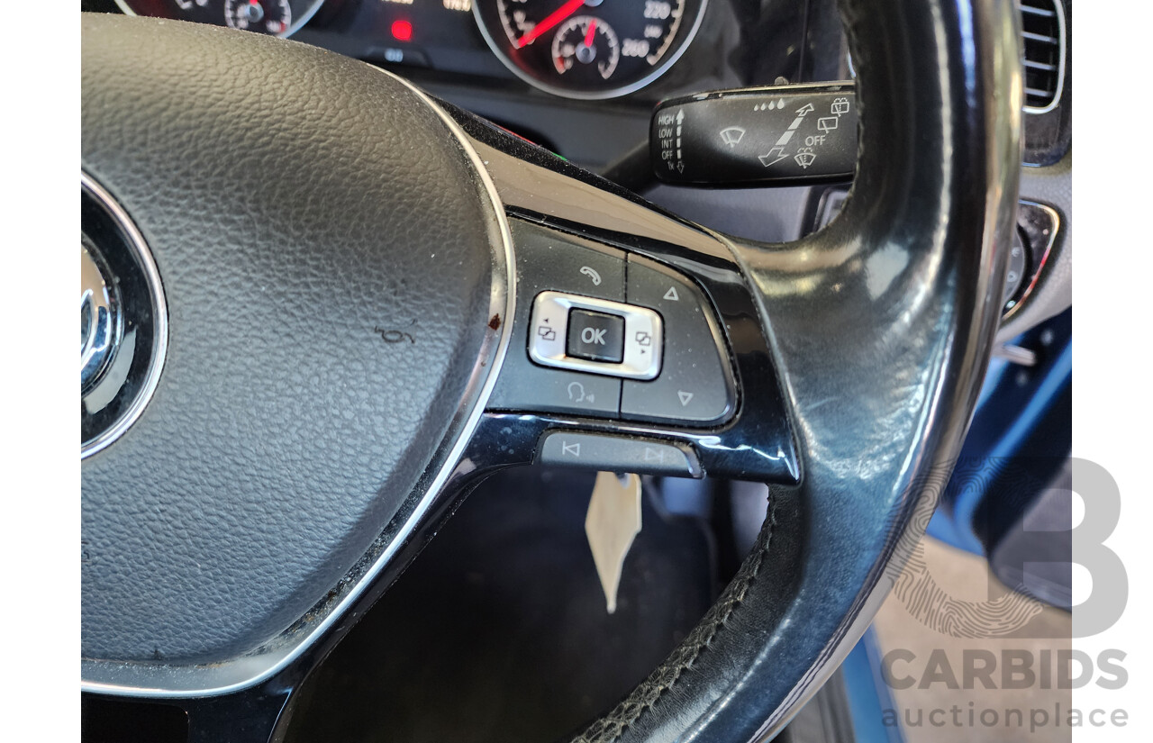 06/2013 Volkswagen Golf 103 TSI Highline AU 5d Hatchback Blue 1.4L