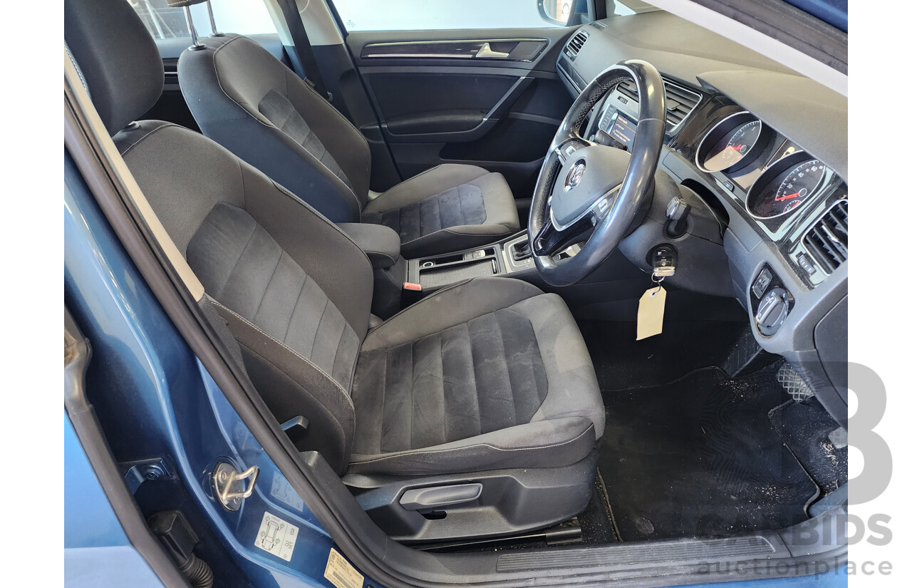 06/2013 Volkswagen Golf 103 TSI Highline AU 5d Hatchback Blue 1.4L