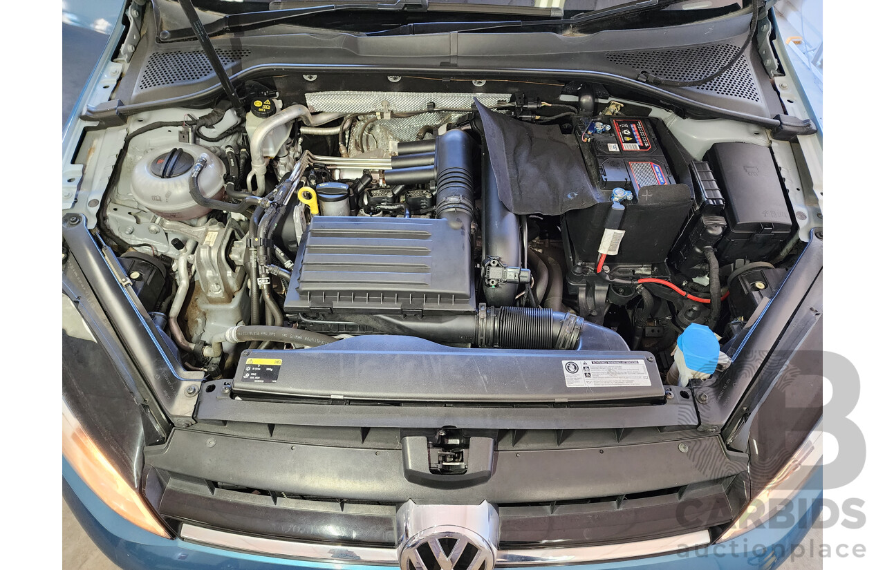 06/2013 Volkswagen Golf 103 TSI Highline AU 5d Hatchback Blue 1.4L