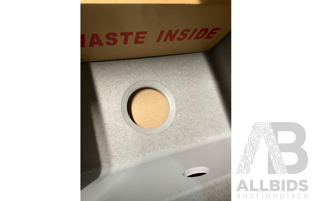 BLANCO Metra XL 6S 1000mm Single Bowl Insert Sink Wit Rev Drainer NTH (Concrete)