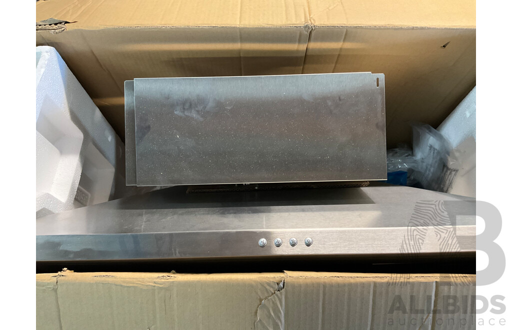 EUROMAID 90cm Pyramid Canopy Rangehood (CP9BLS)