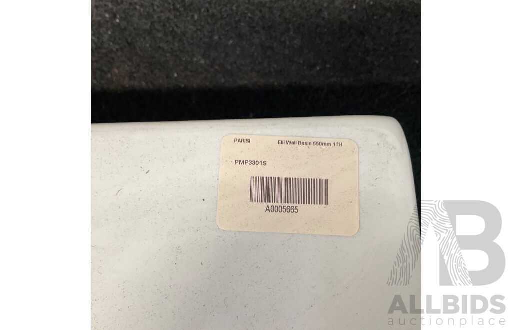 PARISI Elli Wall Basin 550mm 1TH (PMP3301S)