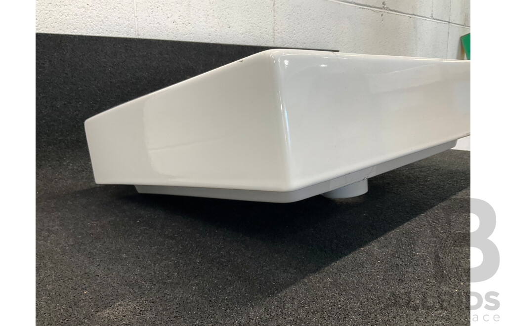PARISI Velca 600mm Wall Basin 1TH of (TC18601S)