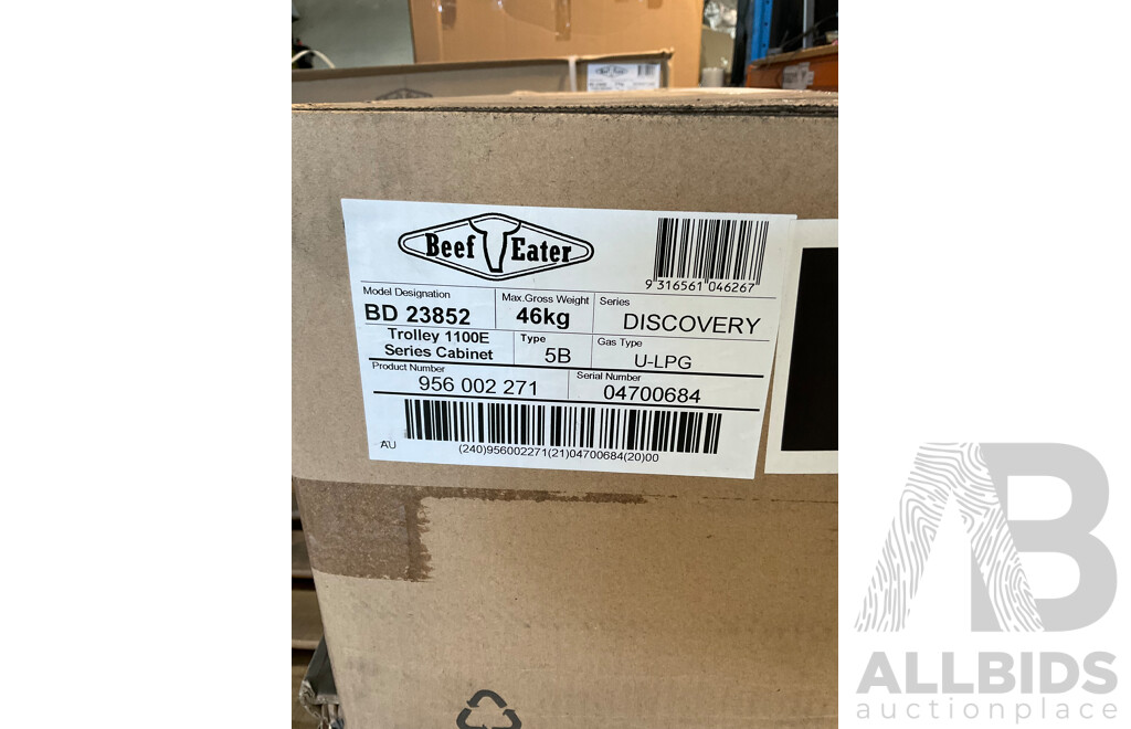 BEEF EATER Discovery 1100E Trolley to Suit BD16252 (BD23852)