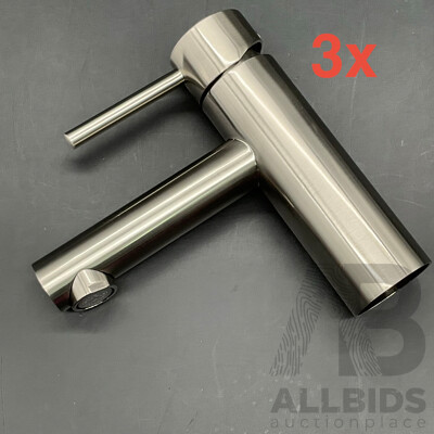 BAD Und KUCHE Basin Mixer (BKM203-BN) - Lot of 3