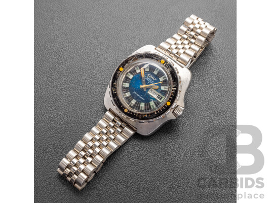 Vintage 1970's Camy Swiss Geneve 'Seven Seas' Diving Watch - 7644
