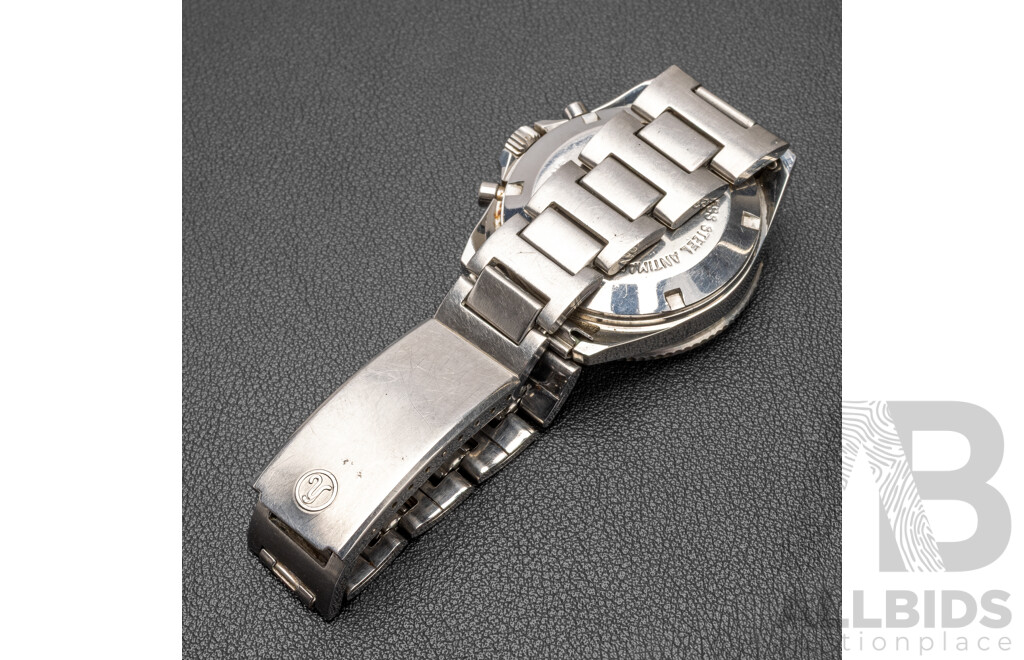 Rare Vintage Yema Yachtingraf Régate ‘White Ship’ Ref. 930036 Manual-Wind Sailing Chronograph, C.1969–70