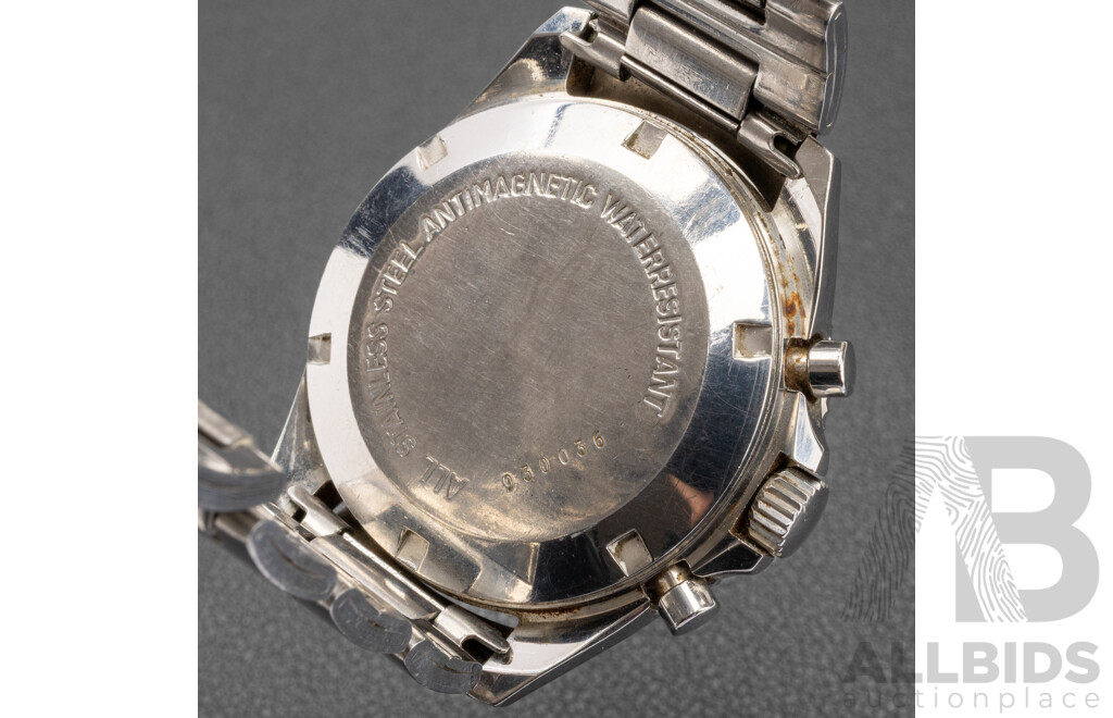 Rare Vintage Yema Yachtingraf Régate ‘White Ship’ Ref. 930036 Manual-Wind Sailing Chronograph, C.1969–70