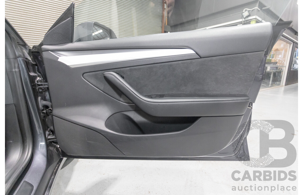 4/2022 Tesla Model 3 MY22 4d Sedan Midnight Silver Metallic - Dedicated Electric EV 208kW