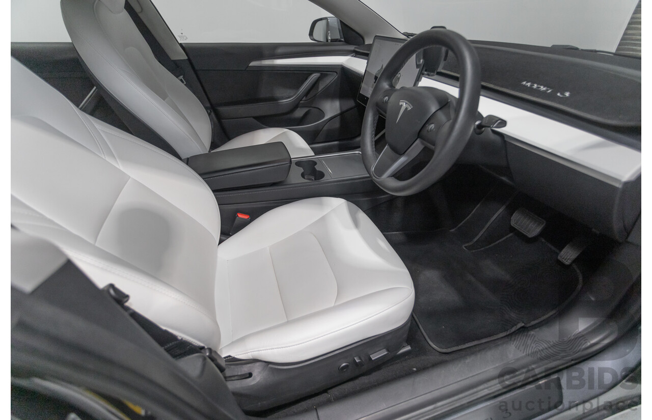 4/2022 Tesla Model 3 MY22 4d Sedan Midnight Silver Metallic - Dedicated Electric EV 208kW