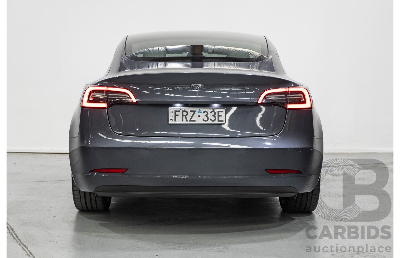 4/2022 Tesla Model 3 MY22 4d Sedan Midnight Silver Metallic - Dedicated Electric EV 208kW