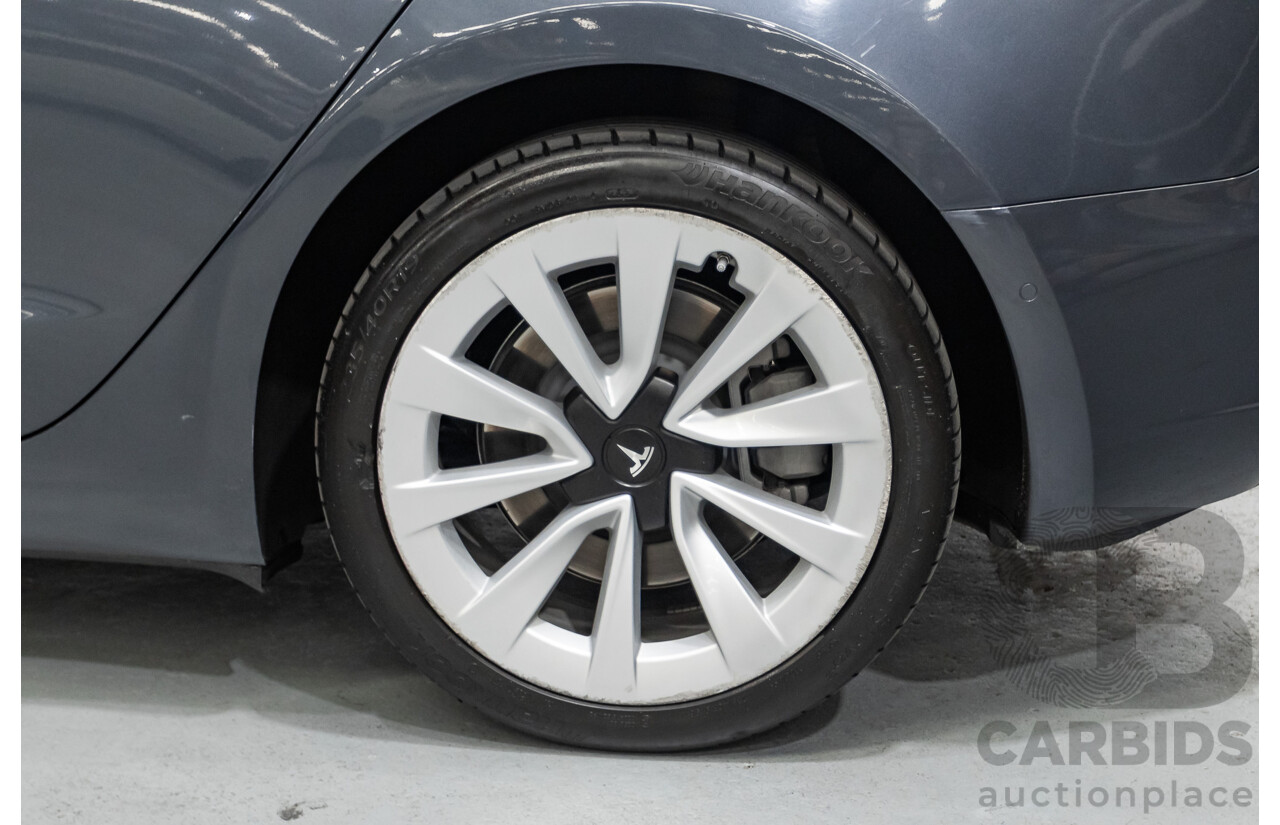 4/2022 Tesla Model 3 MY22 4d Sedan Midnight Silver Metallic - Dedicated Electric EV 208kW