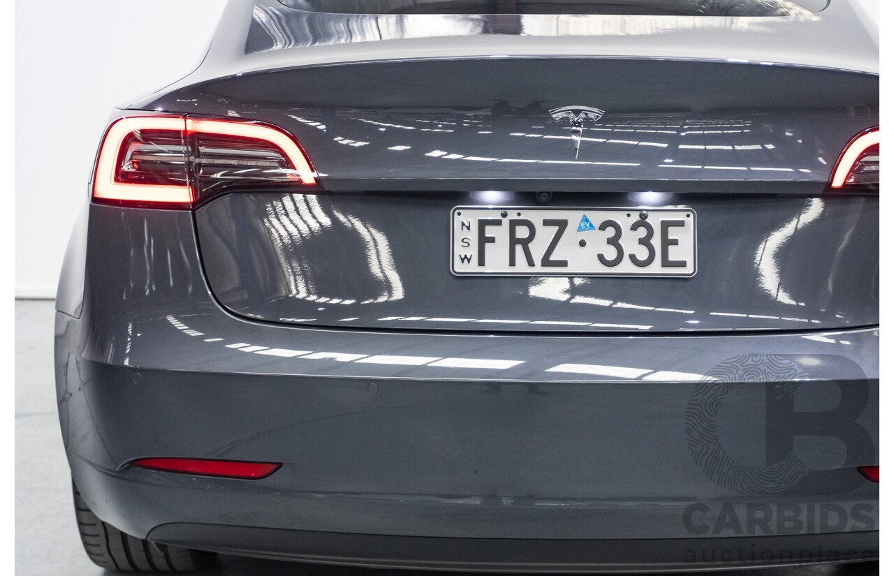 4/2022 Tesla Model 3 MY22 4d Sedan Midnight Silver Metallic - Dedicated Electric EV 208kW