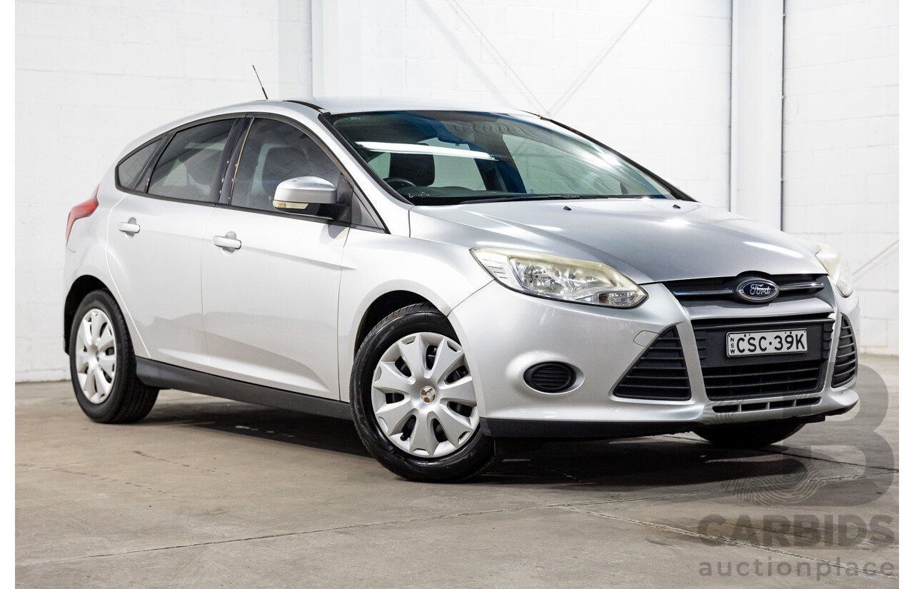 02/2014 Ford Focus Ambiente LW MK2 Upgrade 5D Hatchback Silver 1.6L