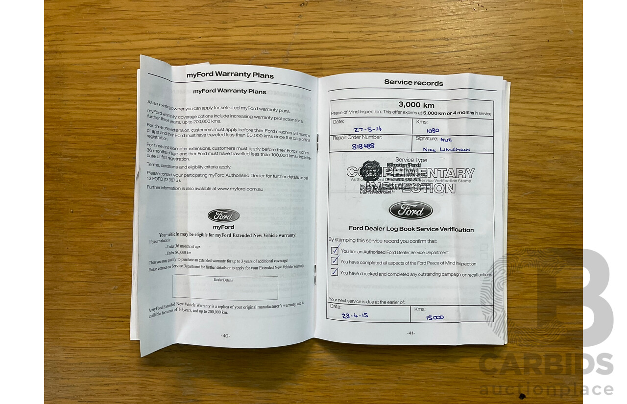 02/2014 Ford Focus Ambiente LW MK2 Upgrade 5D Hatchback Silver 1.6L