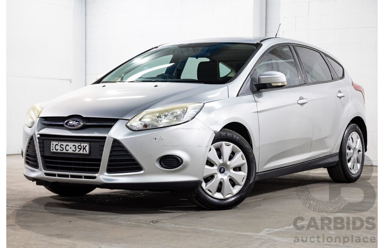 02/2014 Ford Focus Ambiente LW MK2 Upgrade 5D Hatchback Silver 1.6L