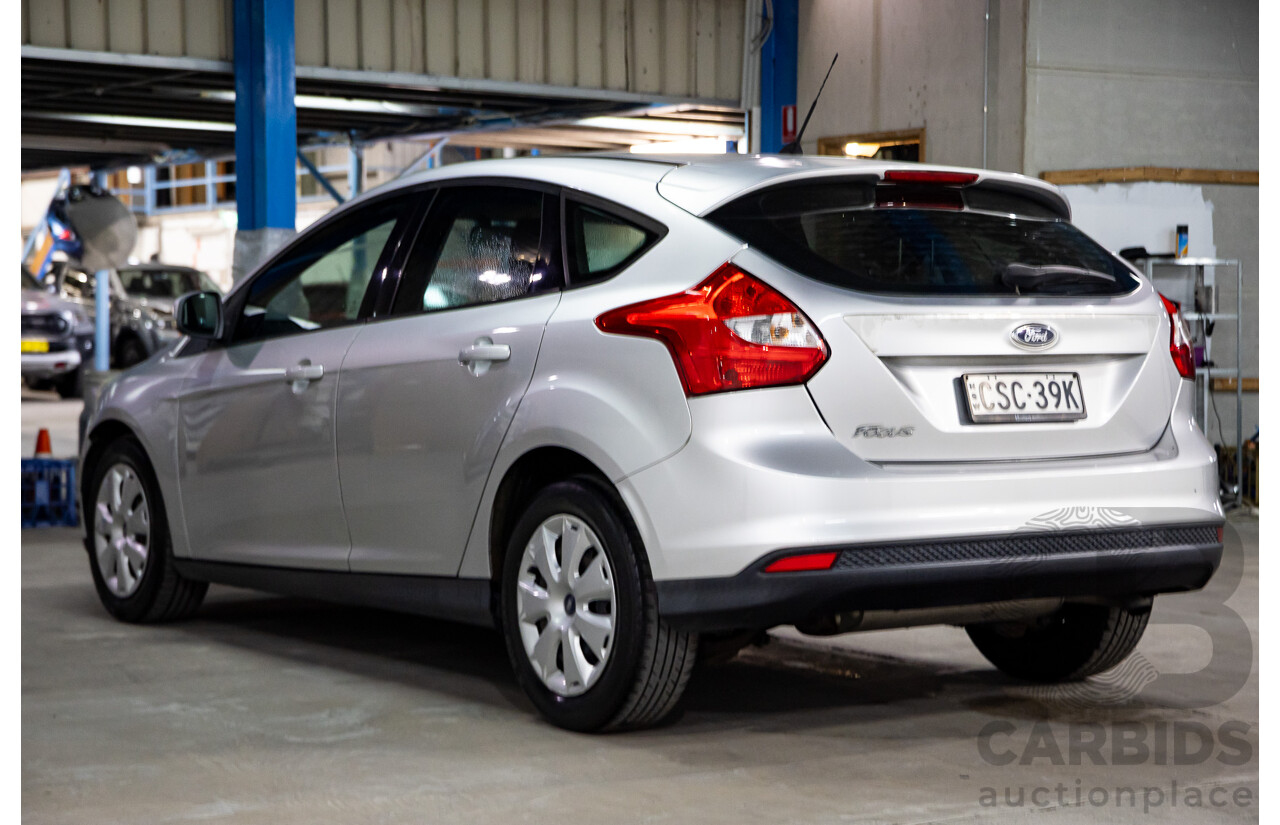 02/2014 Ford Focus Ambiente LW MK2 Upgrade 5D Hatchback Silver 1.6L