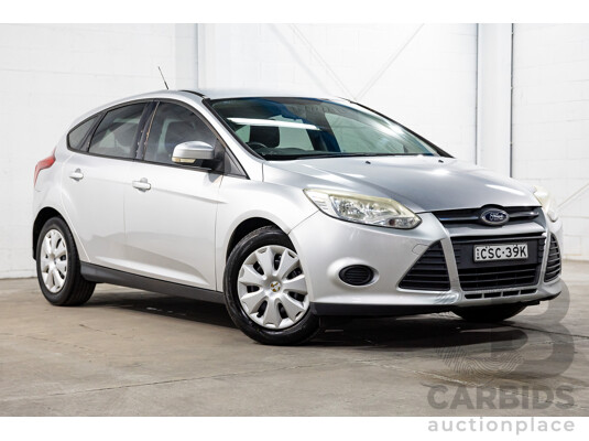 02/2014 Ford Focus Ambiente LW MK2 Upgrade 5D Hatchback Silver 1.6L