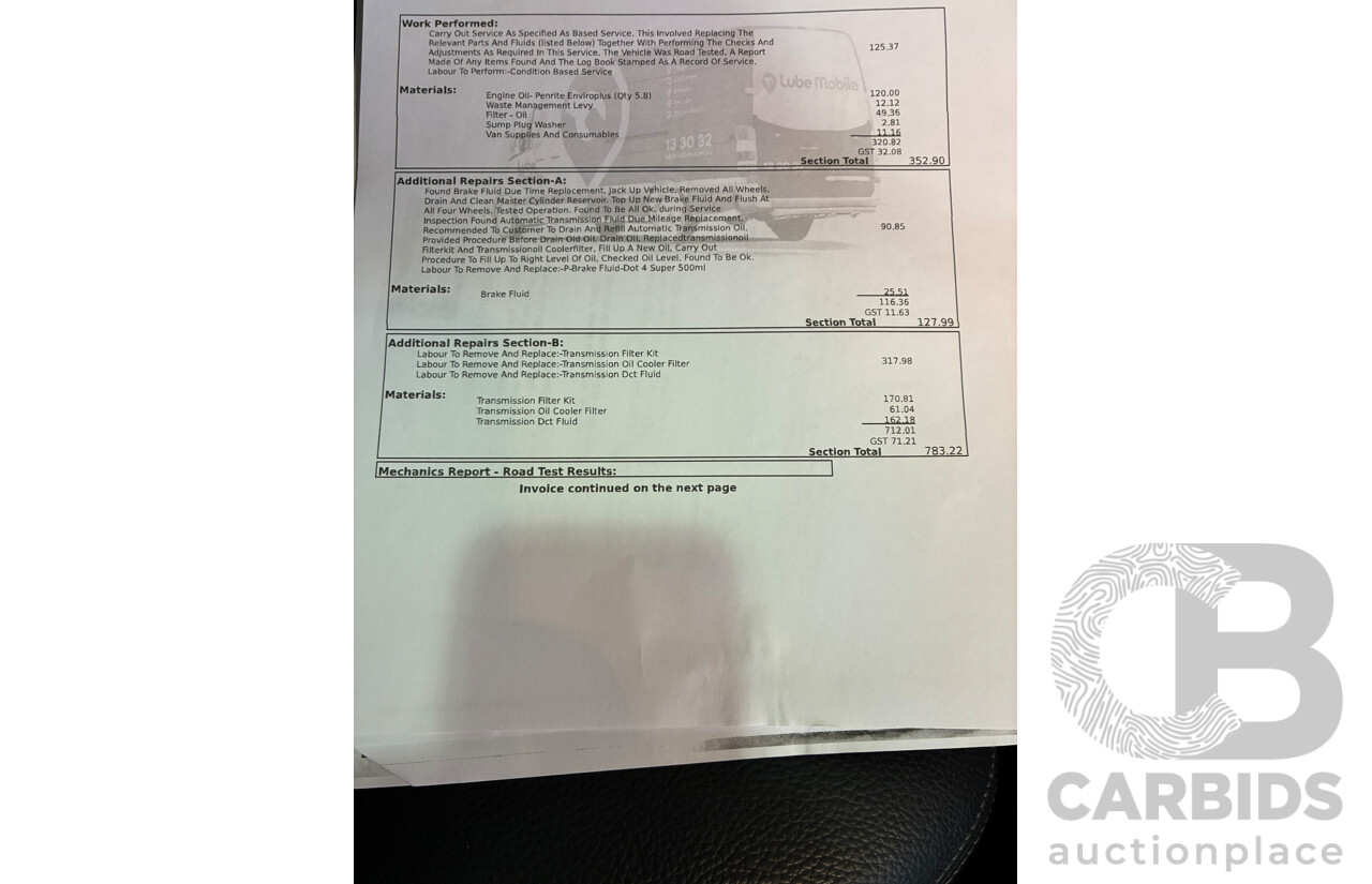 12/2015 Mercedes-Benz B200 246 MY16 5d Hatchback Silver Turbo 1.6L