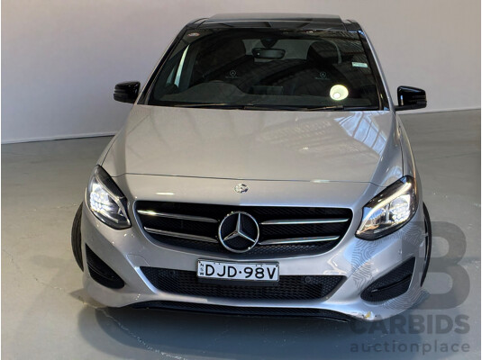 12/2015 Mercedes-Benz B200 246 MY16 5d Hatchback Silver Turbo 1.6L