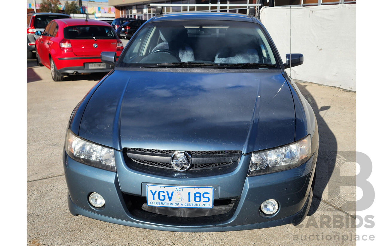 08/2005 Holden Crewman Storm VZ Crew Cab Utility Grey 3.6L