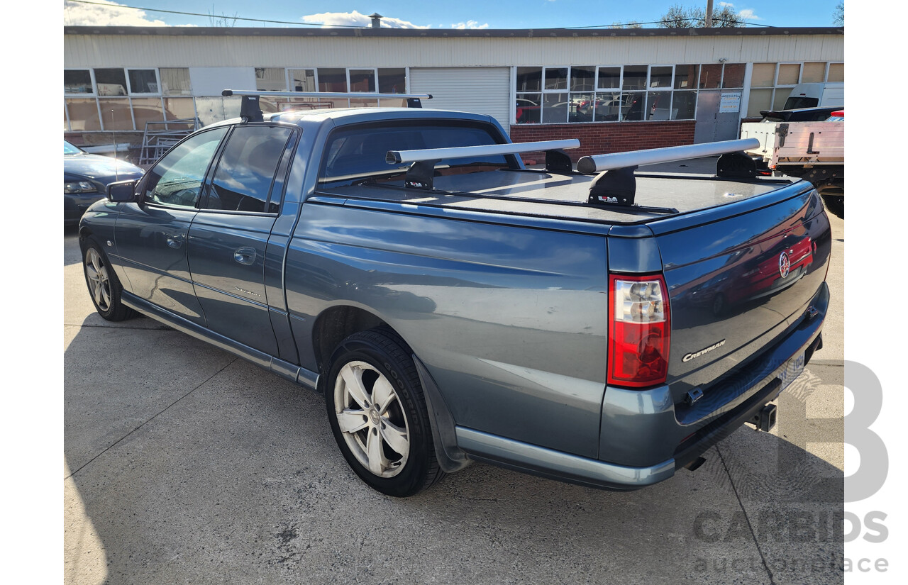 08/2005 Holden Crewman Storm VZ Crew Cab Utility Grey 3.6L