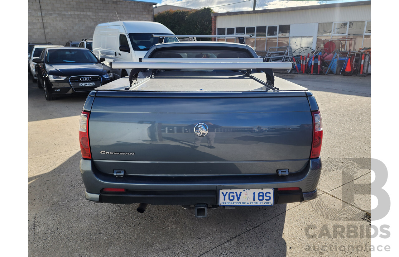 08/2005 Holden Crewman Storm VZ Crew Cab Utility Grey 3.6L