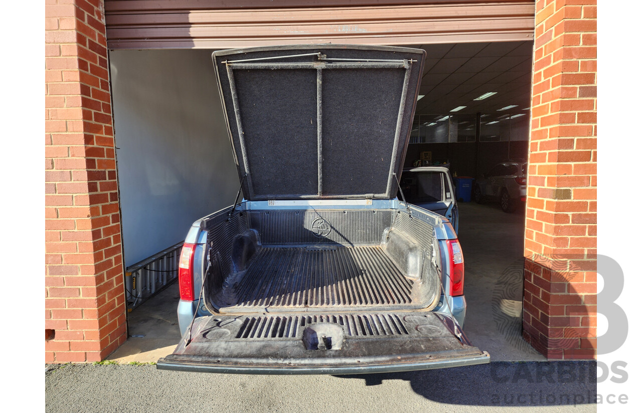 08/2005 Holden Crewman Storm VZ Crew Cab Utility Grey 3.6L