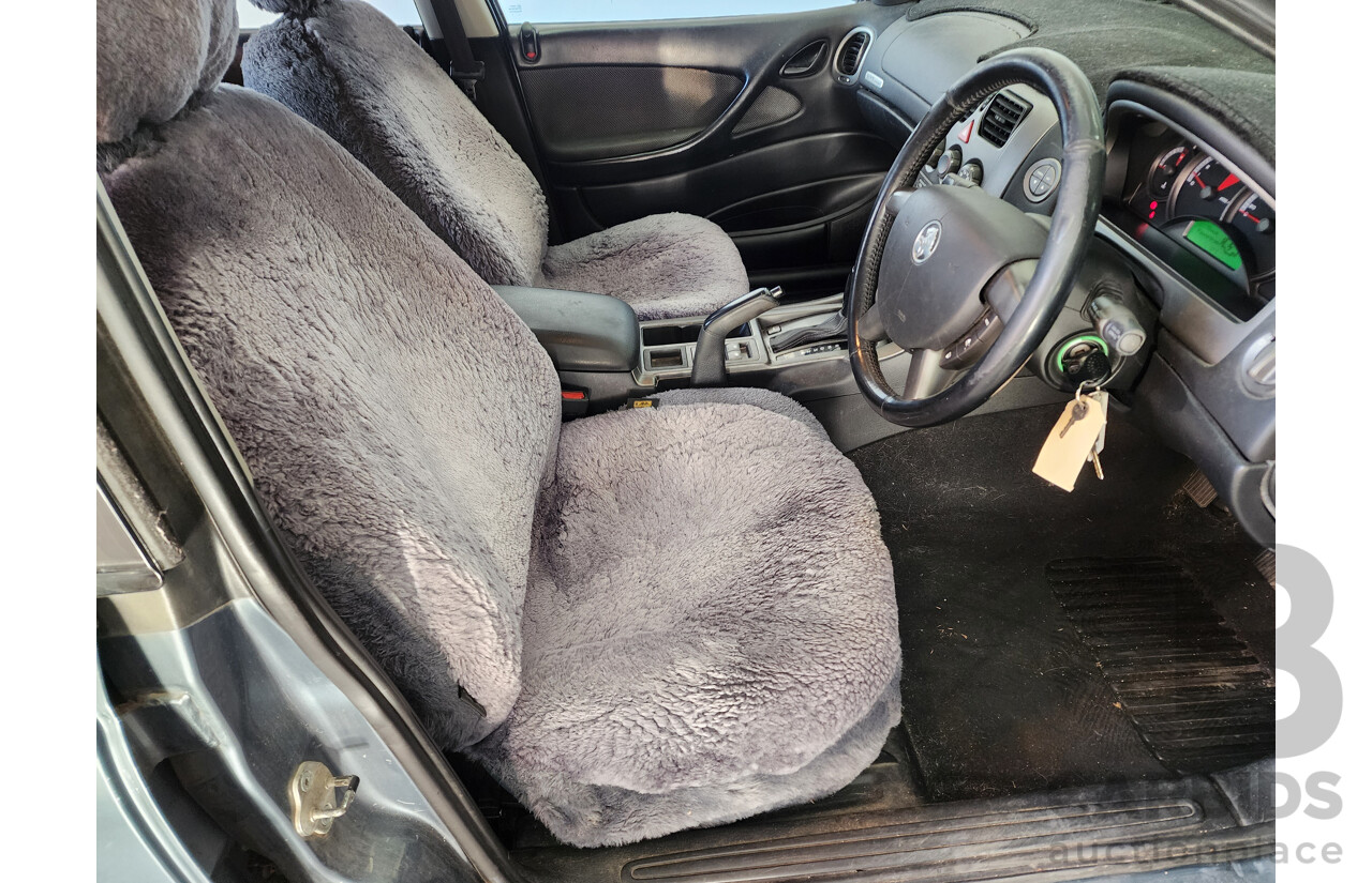 08/2005 Holden Crewman Storm VZ Crew Cab Utility Grey 3.6L