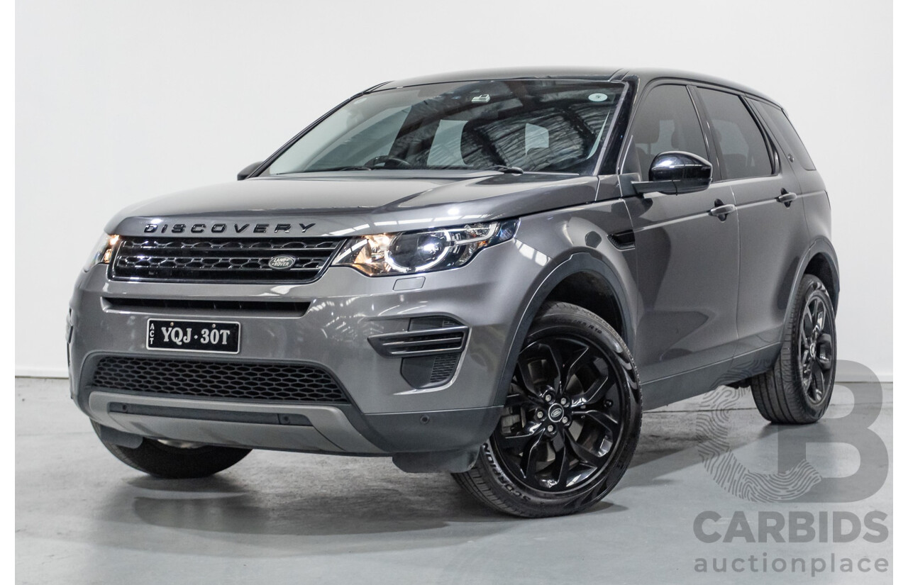 10/2018 Land Rover Discovery Sport SD4 SE (AWD) L550 MY18 4d Wagon Corris Grey Metallic Twin Turbo Diesel 2.0L - 7 Seater