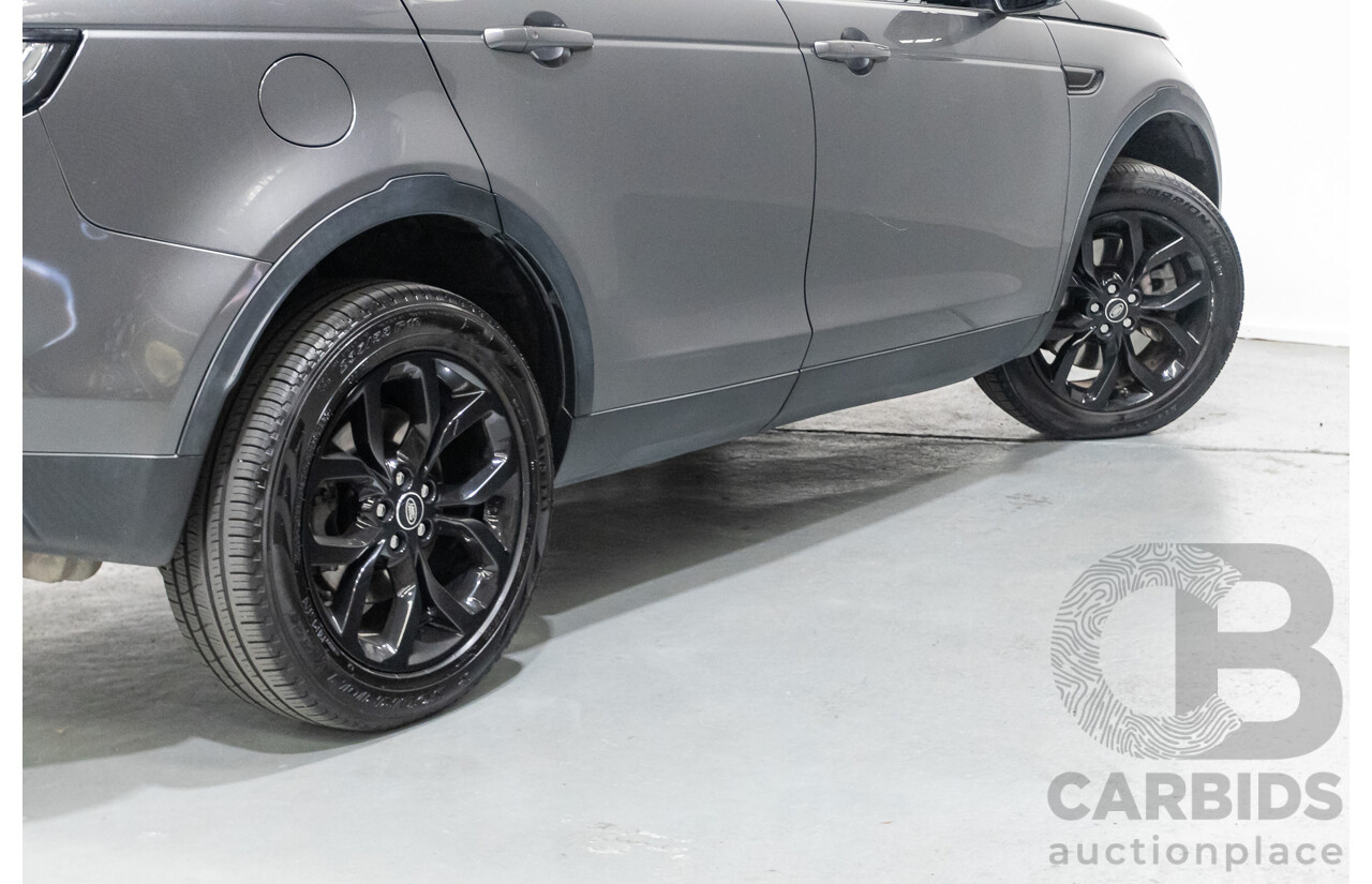 10/2018 Land Rover Discovery Sport SD4 SE (AWD) L550 MY18 4d Wagon Corris Grey Metallic Twin Turbo Diesel 2.0L - 7 Seater