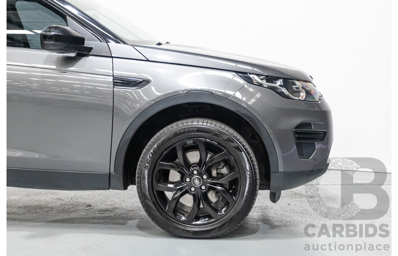 10/2018 Land Rover Discovery Sport SD4 SE (AWD) L550 MY18 4d Wagon Corris Grey Metallic Twin Turbo Diesel 2.0L - 7 Seater