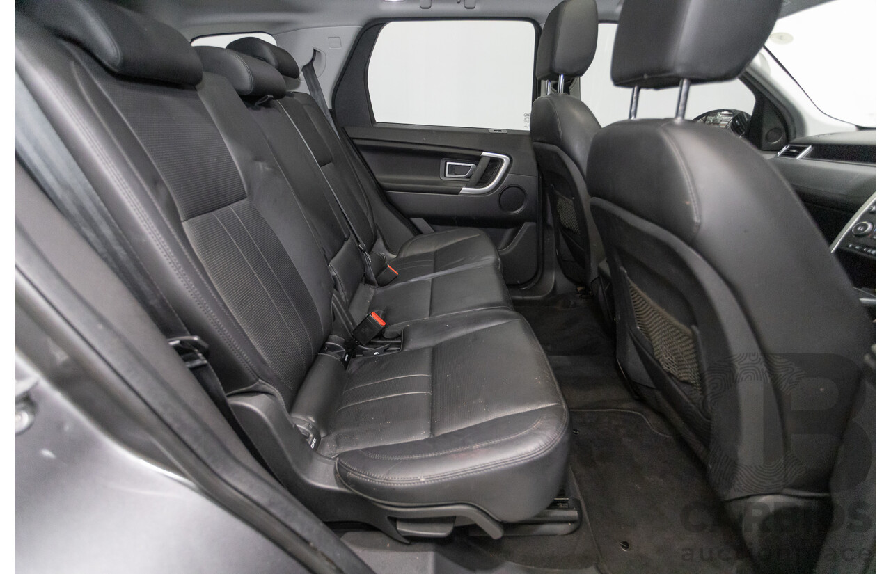 10/2018 Land Rover Discovery Sport SD4 SE (AWD) L550 MY18 4d Wagon Corris Grey Metallic Twin Turbo Diesel 2.0L - 7 Seater