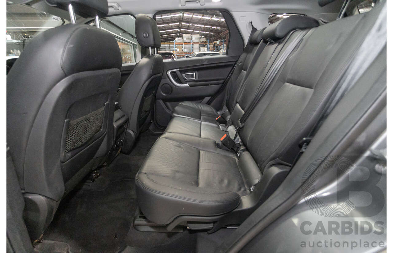 10/2018 Land Rover Discovery Sport SD4 SE (AWD) L550 MY18 4d Wagon Corris Grey Metallic Twin Turbo Diesel 2.0L - 7 Seater