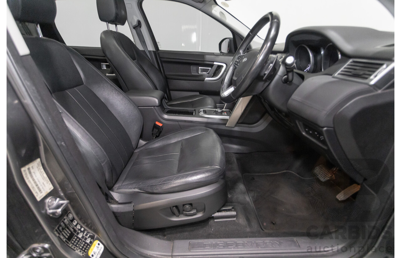 10/2018 Land Rover Discovery Sport SD4 SE (AWD) L550 MY18 4d Wagon Corris Grey Metallic Twin Turbo Diesel 2.0L - 7 Seater