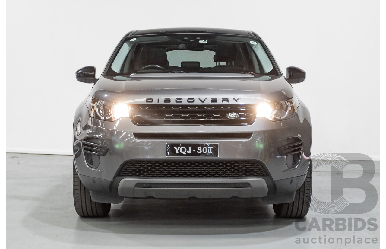 10/2018 Land Rover Discovery Sport SD4 SE (AWD) L550 MY18 4d Wagon Corris Grey Metallic Twin Turbo Diesel 2.0L - 7 Seater
