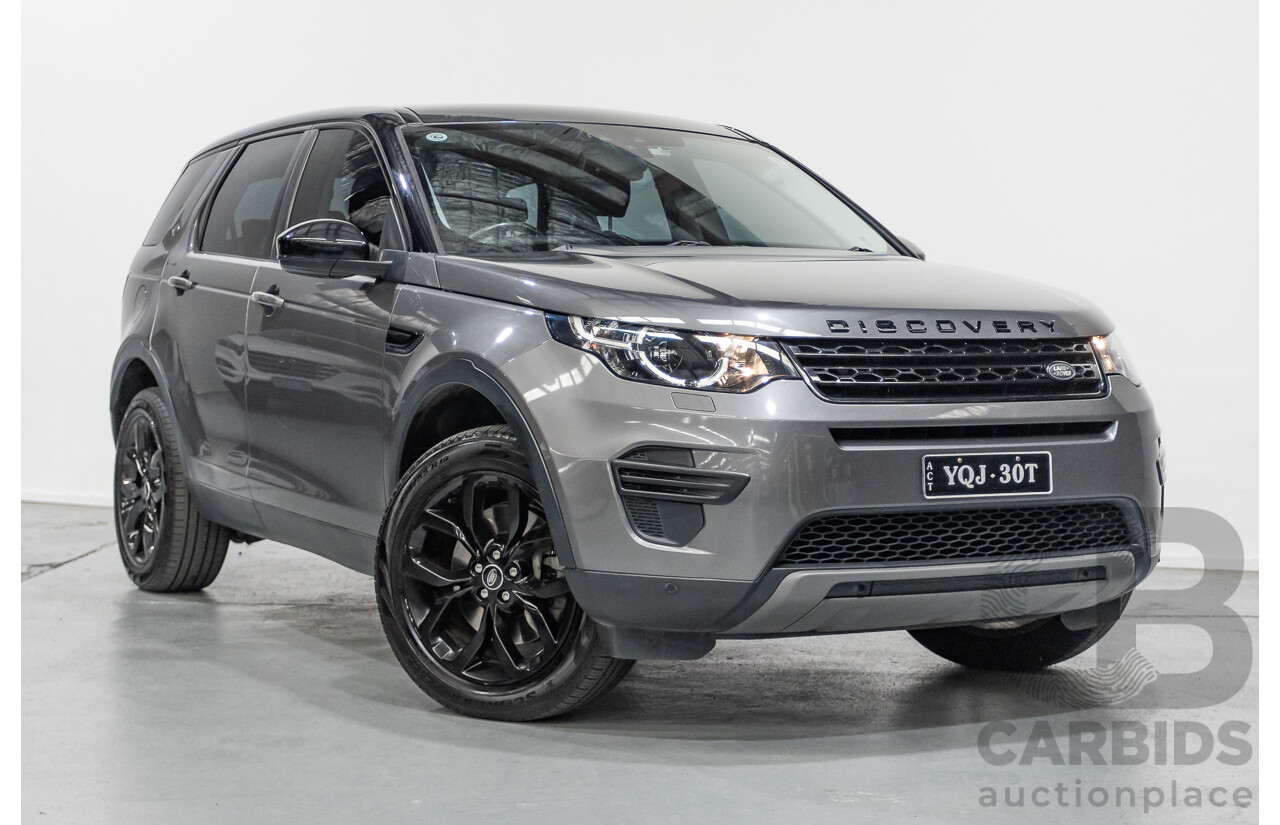 10/2018 Land Rover Discovery Sport SD4 SE (AWD) L550 MY18 4d Wagon Corris Grey Metallic Twin Turbo Diesel 2.0L - 7 Seater