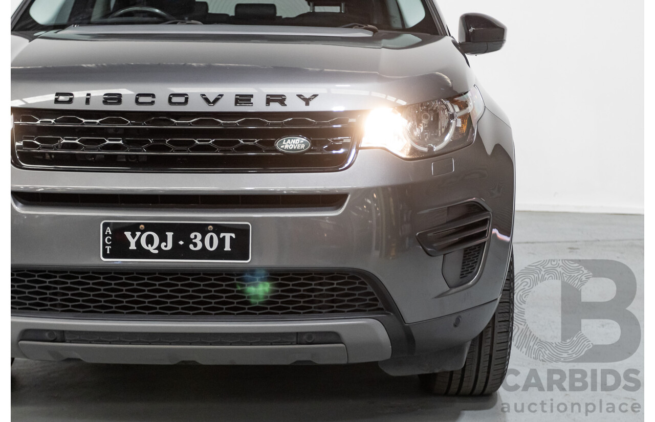 10/2018 Land Rover Discovery Sport SD4 SE (AWD) L550 MY18 4d Wagon Corris Grey Metallic Twin Turbo Diesel 2.0L - 7 Seater