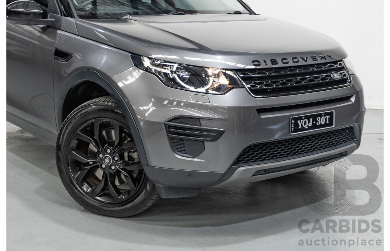 10/2018 Land Rover Discovery Sport SD4 SE (AWD) L550 MY18 4d Wagon Corris Grey Metallic Twin Turbo Diesel 2.0L - 7 Seater