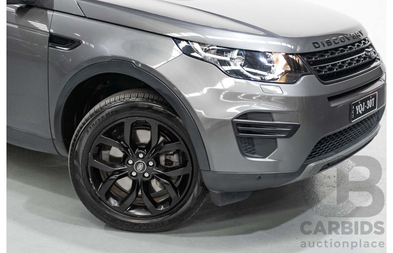 10/2018 Land Rover Discovery Sport SD4 SE (AWD) L550 MY18 4d Wagon Corris Grey Metallic Twin Turbo Diesel 2.0L - 7 Seater