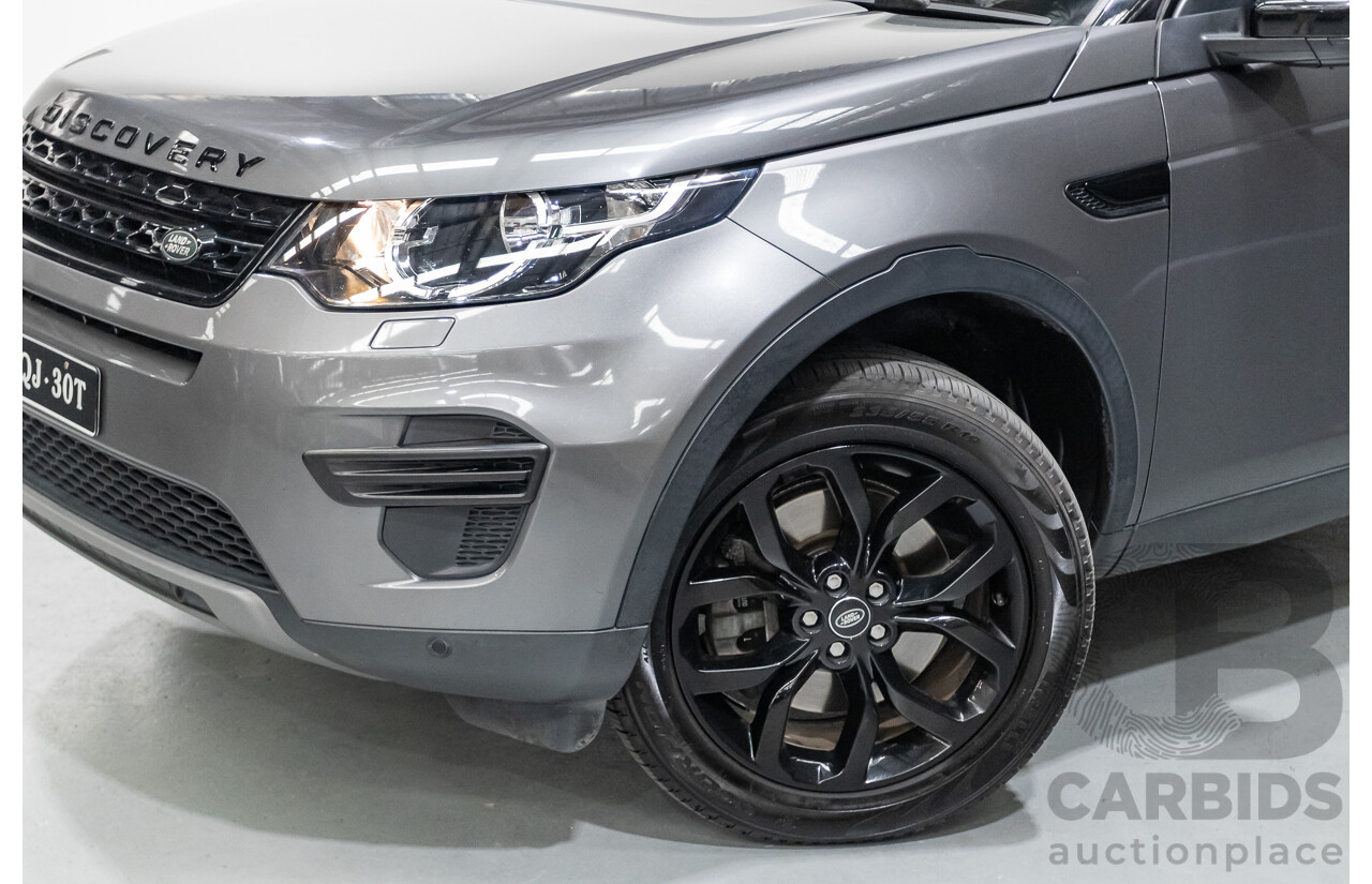 10/2018 Land Rover Discovery Sport SD4 SE (AWD) L550 MY18 4d Wagon Corris Grey Metallic Twin Turbo Diesel 2.0L - 7 Seater